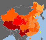 《1997年中国人类发展报告》 （1982年数据） [参13]