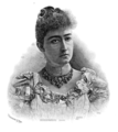 Carmen Romero Rubio in april 1893 geboren op 20 januari 1864