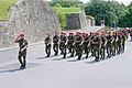 Les compagnies du 1er régiment de parachutistes d'infanterie de marine en 2008 à Bayonne.