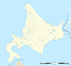 札幌日本大学中学校・高等学校の位置（北海道内）