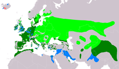 Mapa występowania