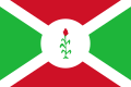 ? Vlag van Burundi, 29 november 1966 - 28 maart 1967