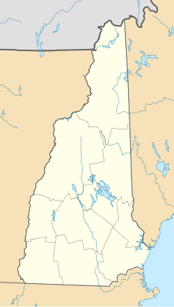 Warner is located in New Hampshire