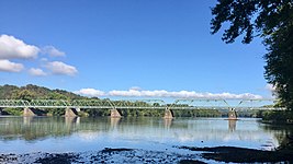 Uhlerstown–Frenchtown Bridge crossing the Delaware River