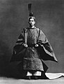 L'imperatore Hirohito il giorno della sua incoronazione nel 1928