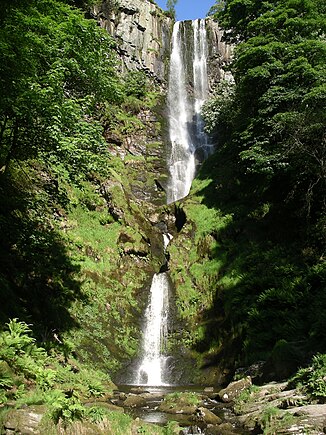 Pistyll Rhaeadr, Wales