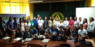 The participants during the Hurop-Hurop, Huron-Huron: Usapang Panitikang Bikol