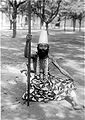 Susuhunan jester participating in the Garebeg Moeloed procession, Java (Indonesia), c. 1920s