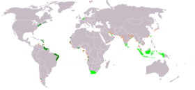 Localização de Império Holandês