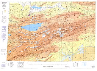 Map including the county (labeled as BAICHENG) (DMA, 1981)