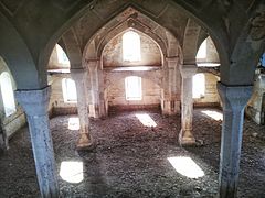 Interior of Agdam Mosque