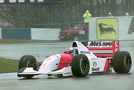 Mario Andretti al Gran Premi d'Europa de 1993