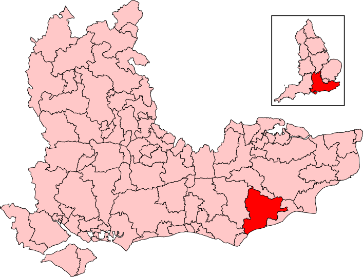 Etholaeth Bexhill a Battle yn Ne-ddwyrain Lloegr