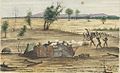 Image 20Fighting between Burke and Wills's supply party and Aboriginal Australians at Bulla in 1861 (from Queensland)