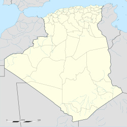 Cezayir üzerinde Tamanrasset