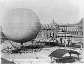 Henry Gifford's ballong i Paris 1878.