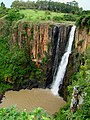 Die Howickwaterval in die Umgenirivier, KwaZulu-Natal