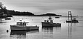 Lobster boats in Rockport Harbor