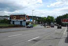 La N30 à Liège (Boulevard Raymond Poincaré)