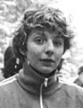 Steffi Martin op 5 januari 1985 (Foto: Helmut Schaar) overleden op 21 juni 2017