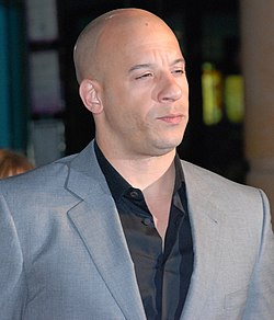 Vin Diesel Fast & Furious -elokuvan ensi-illassa vuonna 2009.