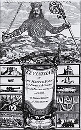 Titelblatt von Hobbes’ Leviathan