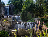 Grugapark, Waterfall