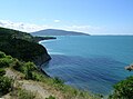 Vue de la côte dans les environs