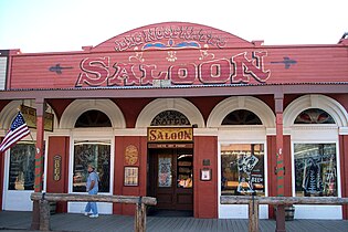 Il Big Nose Kate, ex Grand Hotel, di Tombstone, Arizona. Costruito nel 1881.