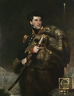 Sir James Clark Ross, vum John R. Wildman, 1833–1834, National Maritime Museum, London