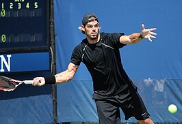 Daniel Köllerer op de US Open in 2009