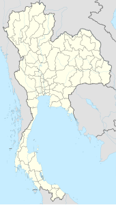 Map showing the location of Khlong Saeng Wildlife Sanctuary