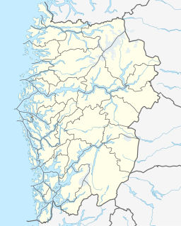 Bjølsegrøvvatnet is located in Vestland