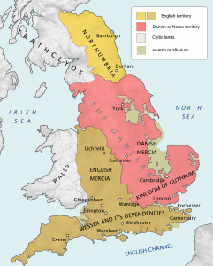 Danelaw - Localizzazione