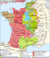 Le comté de Roussillon, dans le royaume d'Aragon, en 1180