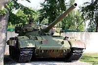 T-62D モスクワ・スヴォーロフ軍事学校の保存車