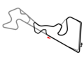 "Circuito de Sprint". Utilizado para o DTM