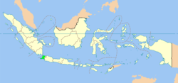 Lokasi Banten di Indonesia