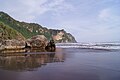 Pantai Parangtritis, yang terletak di Kabupaten Bantul, Yogyakarta