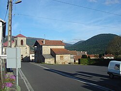 Skyline of Saint-Pierre-la-Bourlhonne