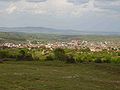 Vue de Topolovgrad depuis le massif du Sakar