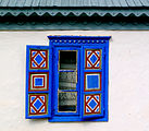 Window of a farm house, Romania