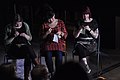 Josie Long & Craftivists with her on stage at Soho Theatre 2010