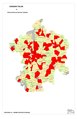 Map of Hassan Taluk as per 2001 Census