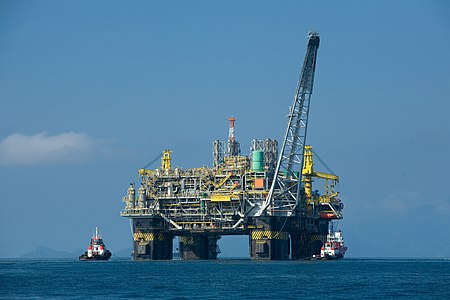 Oil platform P-51, by Brazilian public news agency Agência Brasil