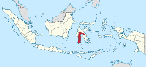 Wawidangan Sulawesi Selatan ring Indonésia