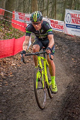 Sven Nys tijdens de cyclocross te Namen in 2015.