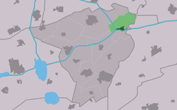 Location in Achtkarspelen municipality