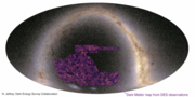 DM map by the Dark Energy Survey (DES) using the Víctor M. Blanco Telescope (2021)