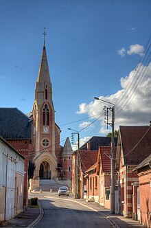 Ang Simbahan sa Beaumetz-lès-Cambrai